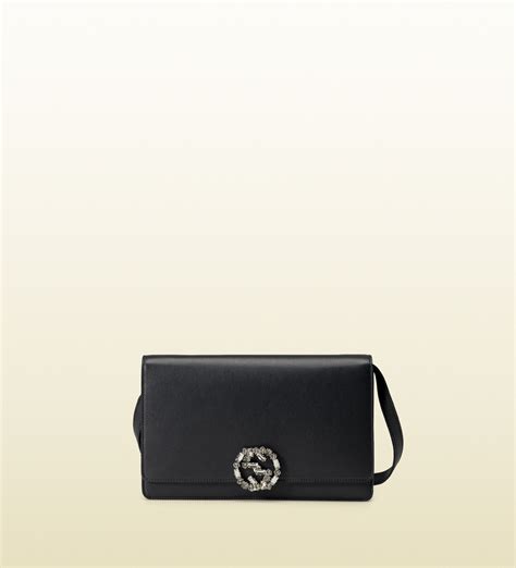 gucci broadway bag black|Gucci Broadway crystal.